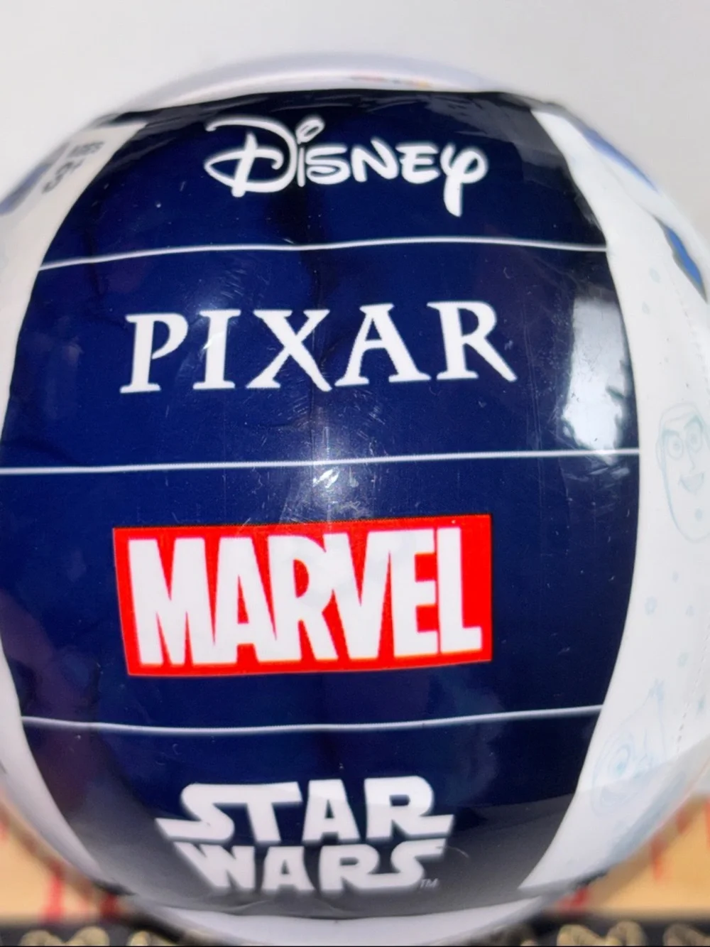 Disney Mini Brands! Surprise Ball - White with Pink and Blue